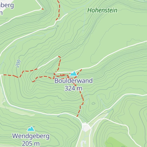 Map of Boulderwand