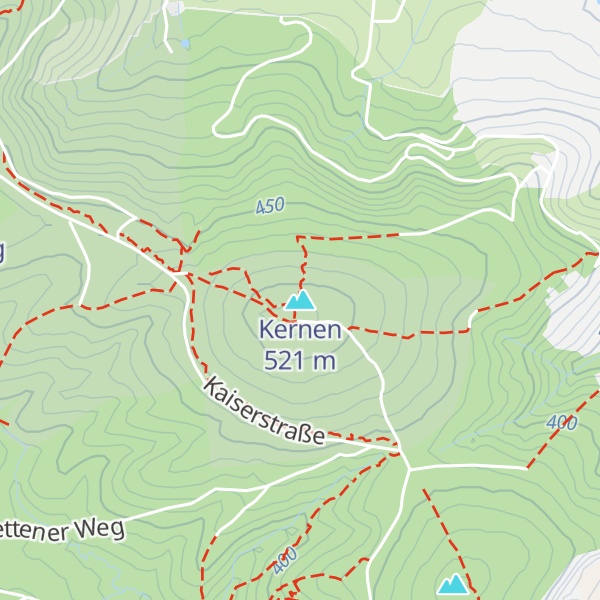 Map of Kernen