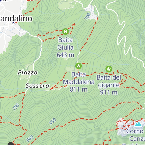 Map of Ex Rifugio Polalba