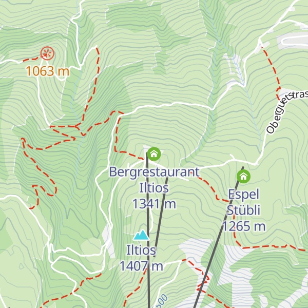 Map of Bergrestaurant Iltios