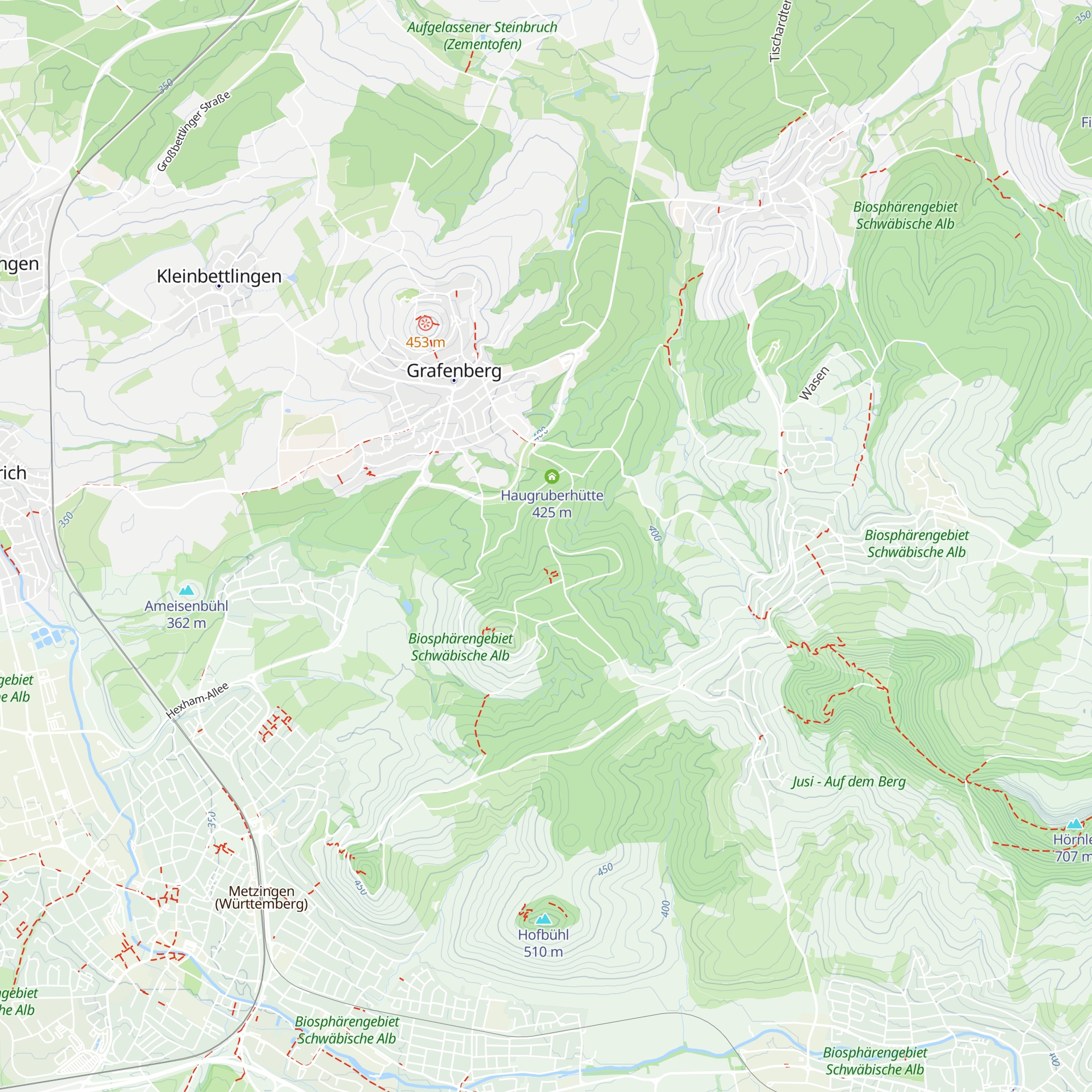 Florianhütte map