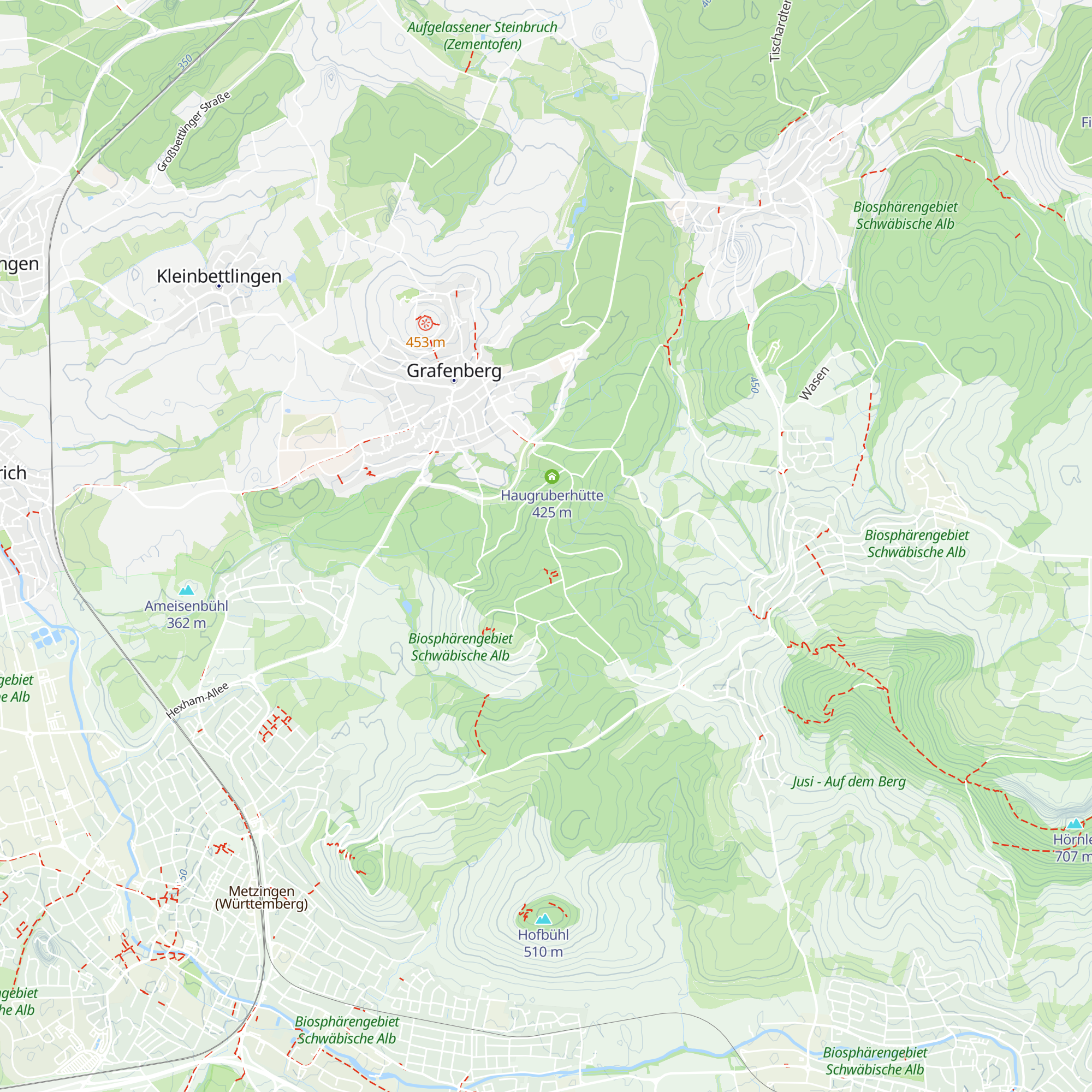 Florianhütte map
