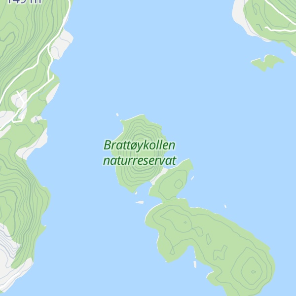 Map of Brattøykollen