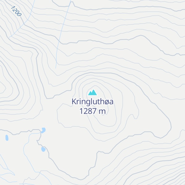 Map of Kringluthøa