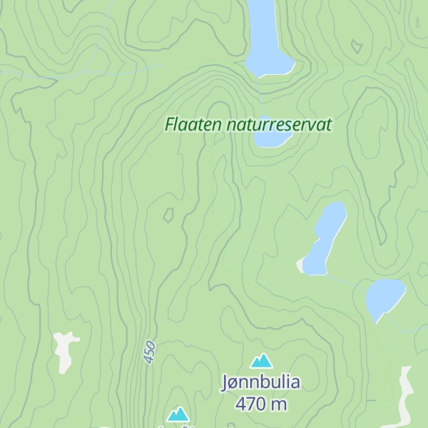 Map of Bråteliåsen