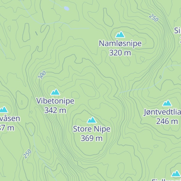 Map of Sjåli