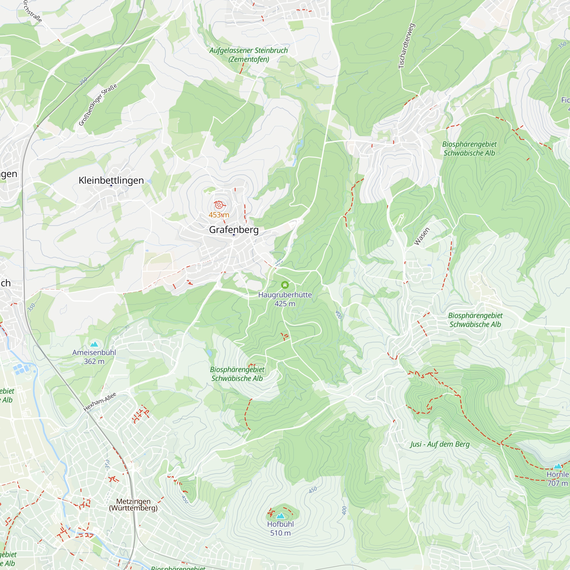 Haugruberhütte map