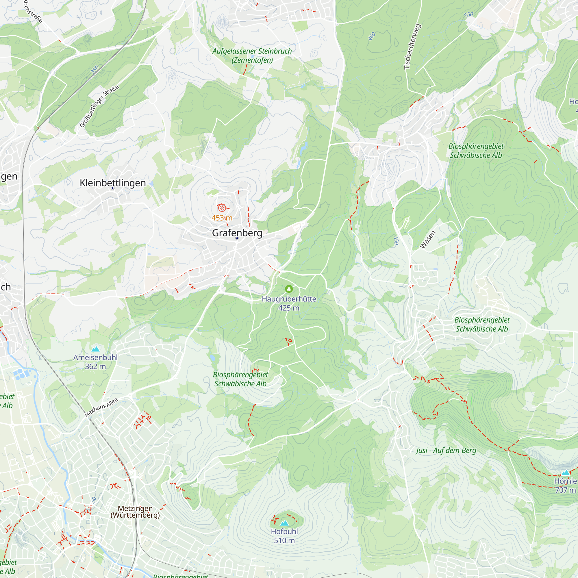Haugruberhütte map