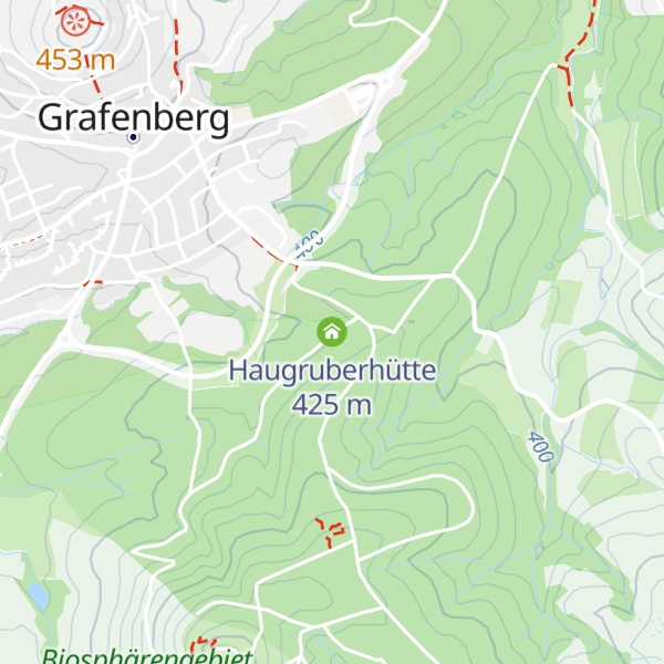 Map of Haugruberhütte