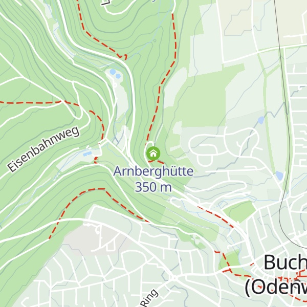 Map of Arnberghütte