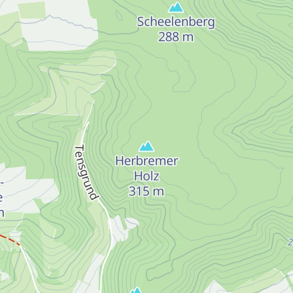 Map of Herbremer Holz