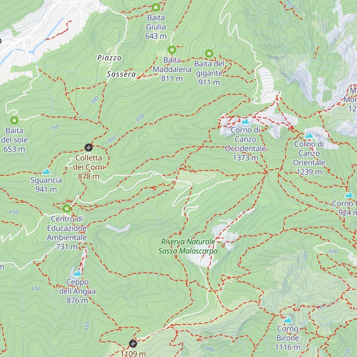 Rifugio Terz'Alpe map