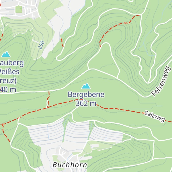 Map of Bergebene
