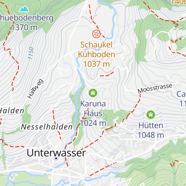 Map of Karuna Haus