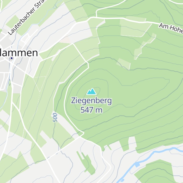 Map of Ziegenberg