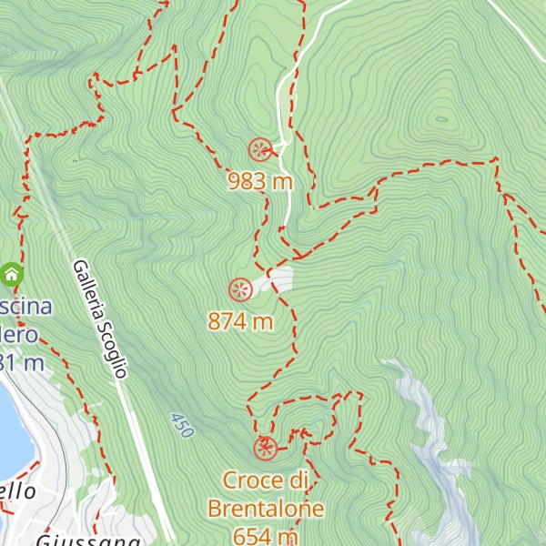 Map of Alpe Mezzedo
