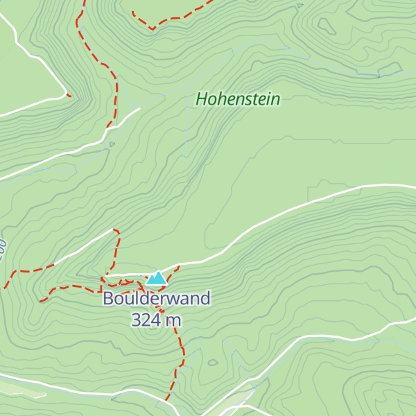 Map of Hohenstein