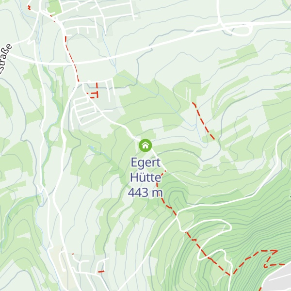Map of Egert Hütte