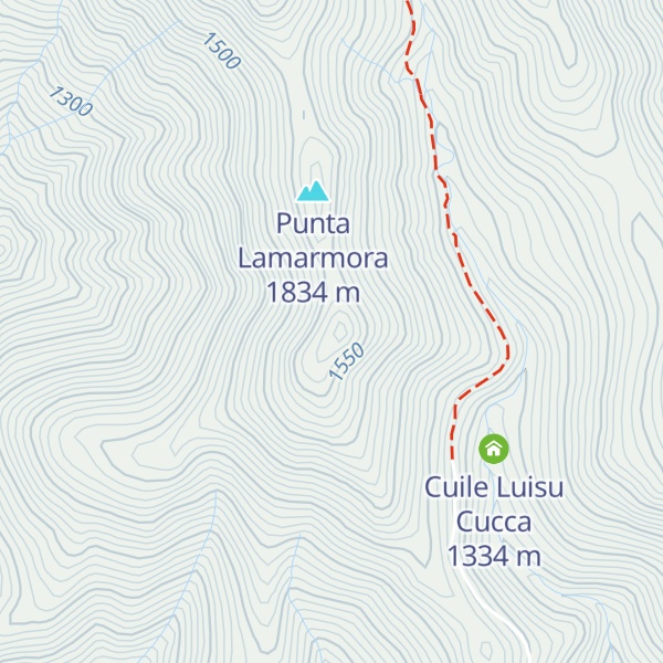 Map of Bruncu Sa Mura Gessa
