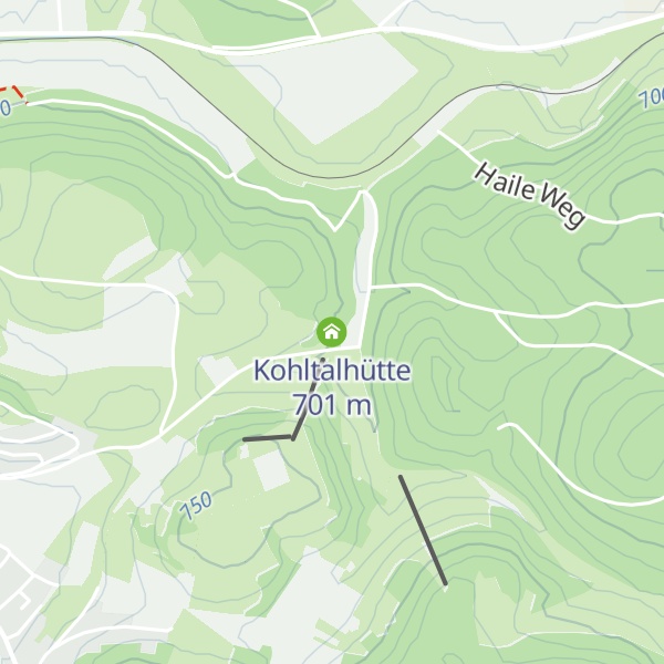 Map of Kohltalhütte