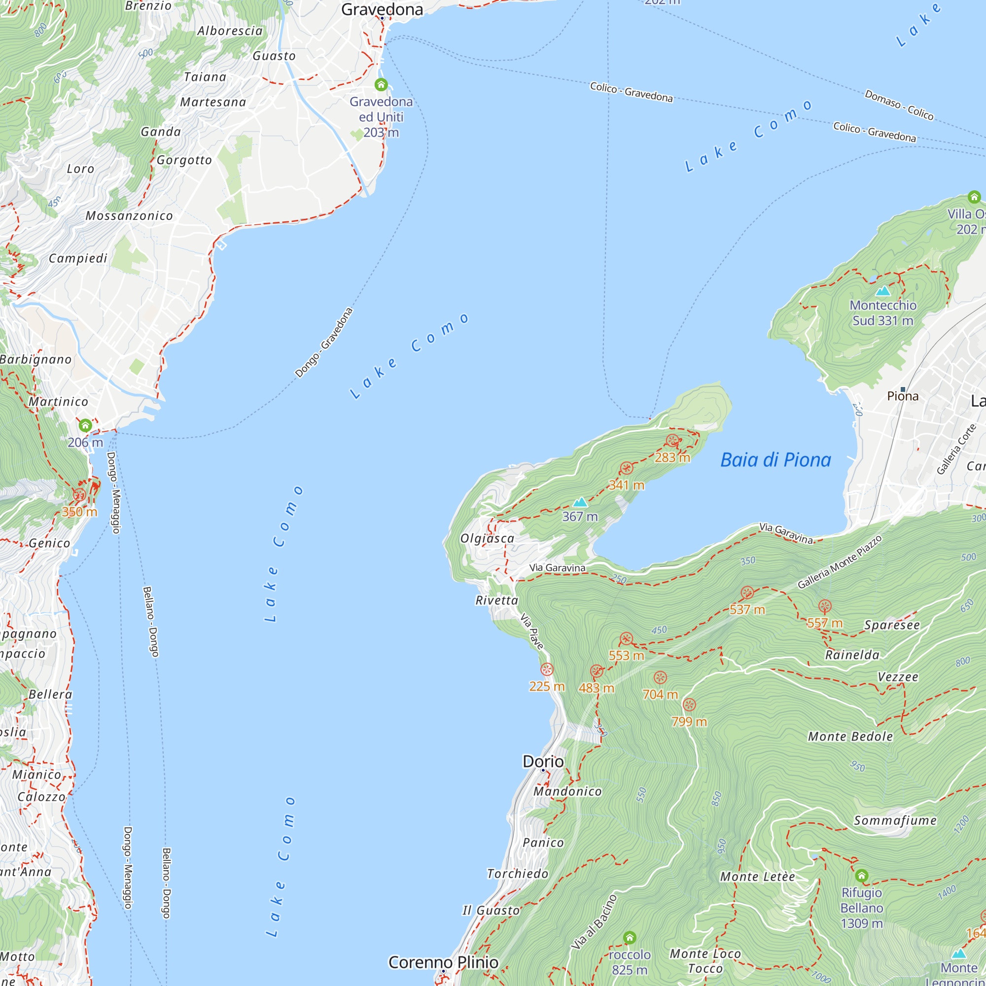 Roccolo map