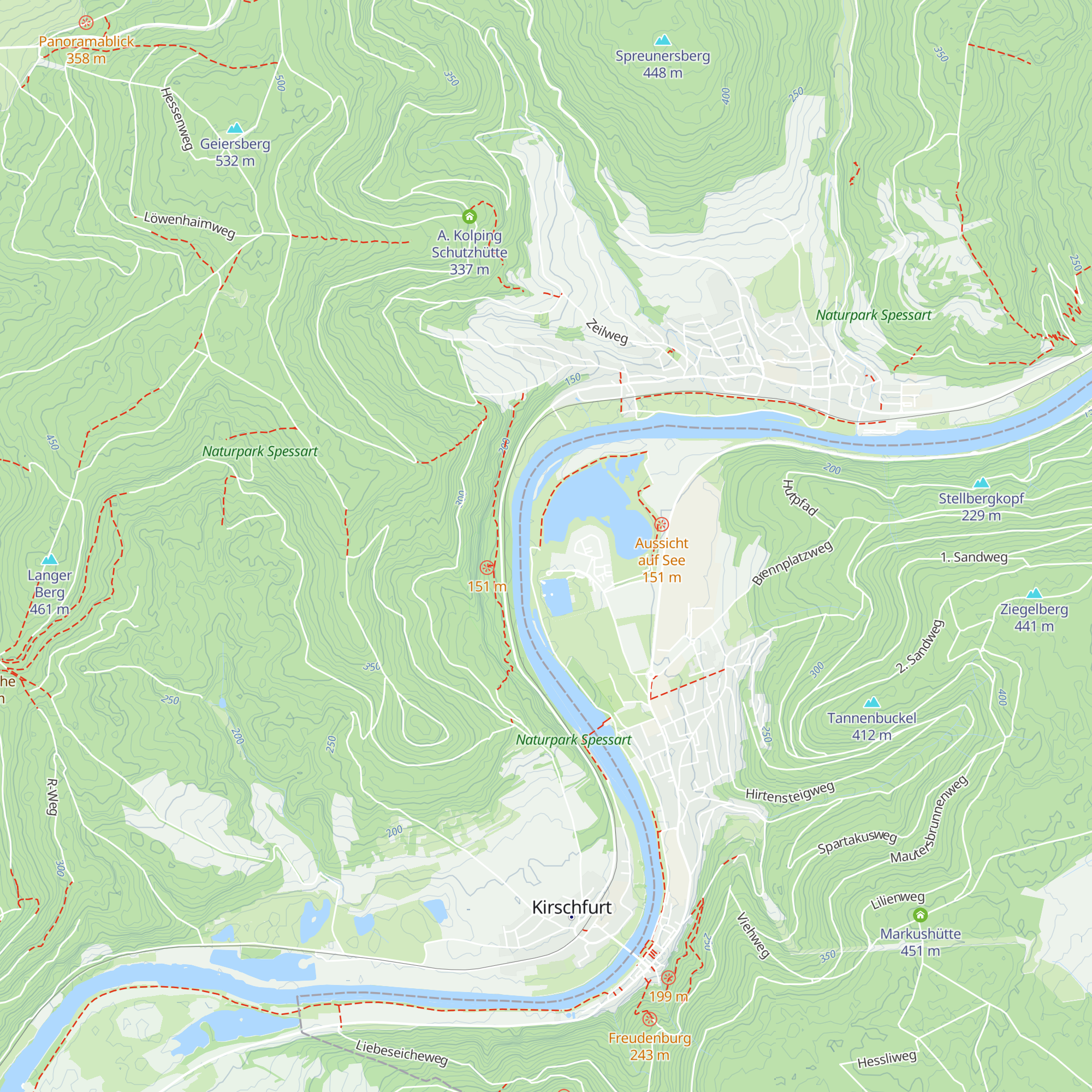 Anglerhütte map