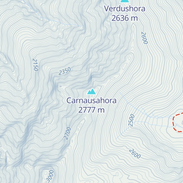 Map of Carnausahora