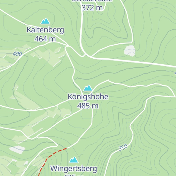 Map of Königshöhe