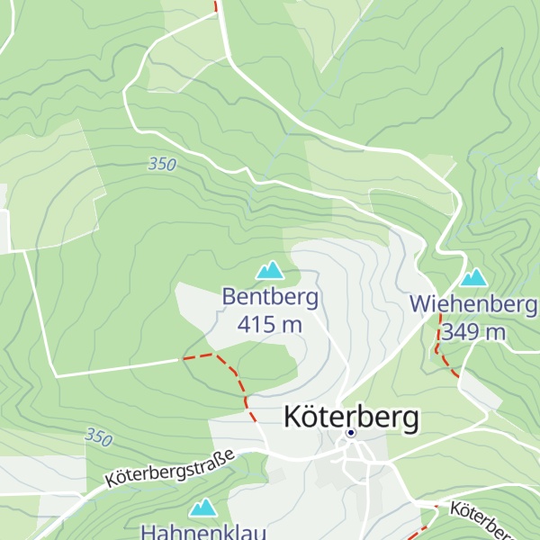 Map of Bentberg