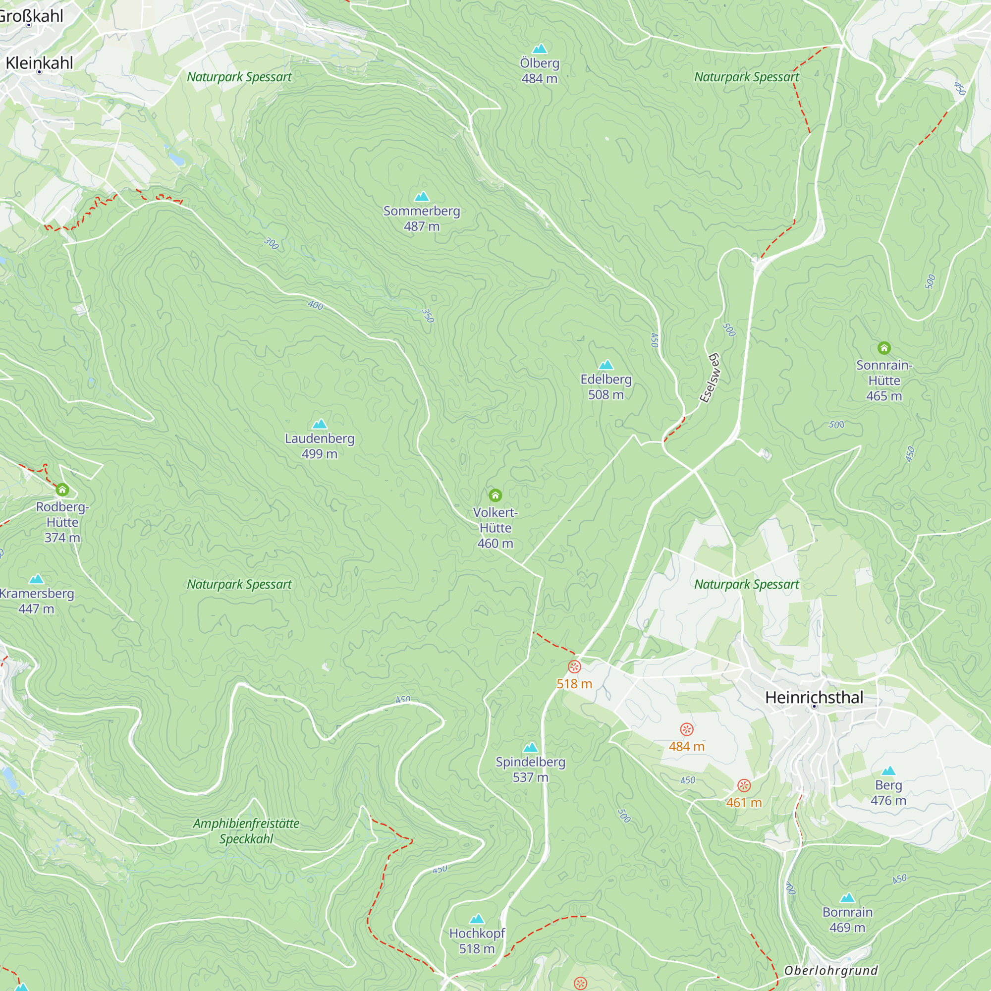 Volkert-Hütte map