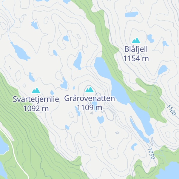 Map of Grårovenatten