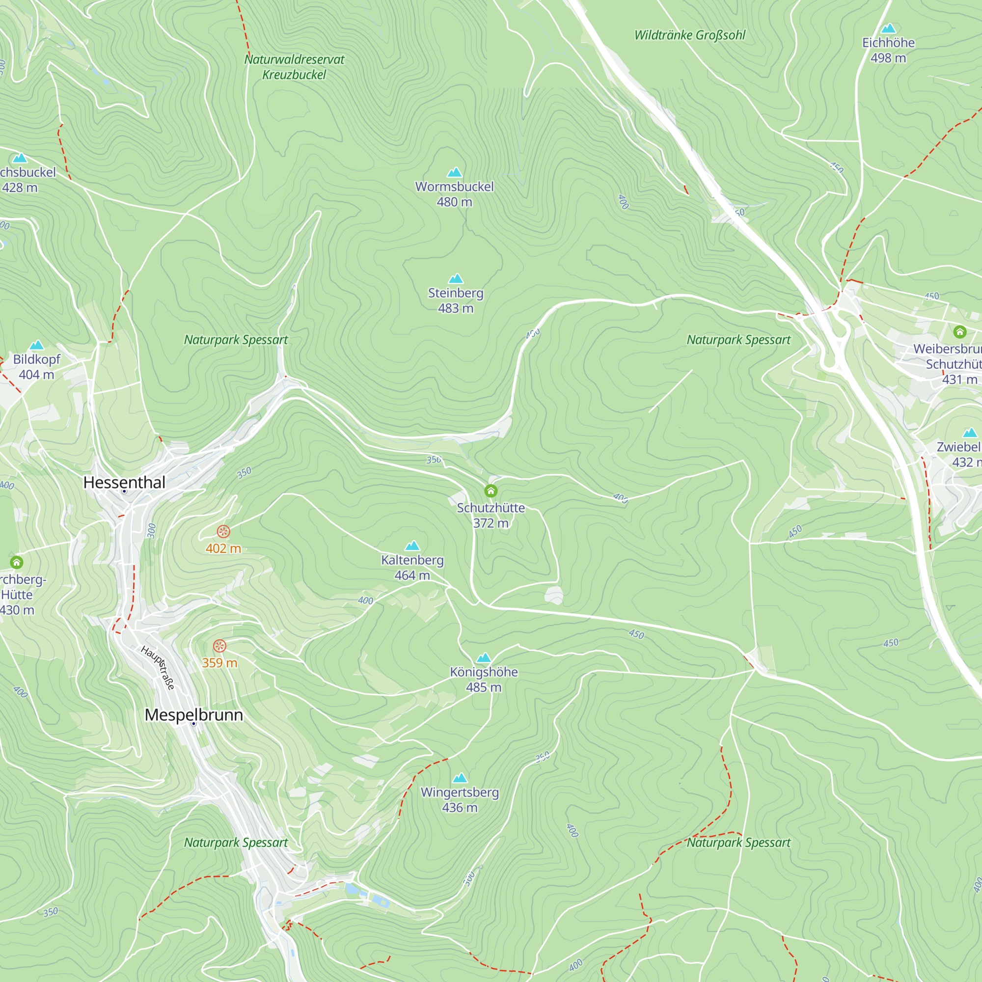 Schutzhütte map