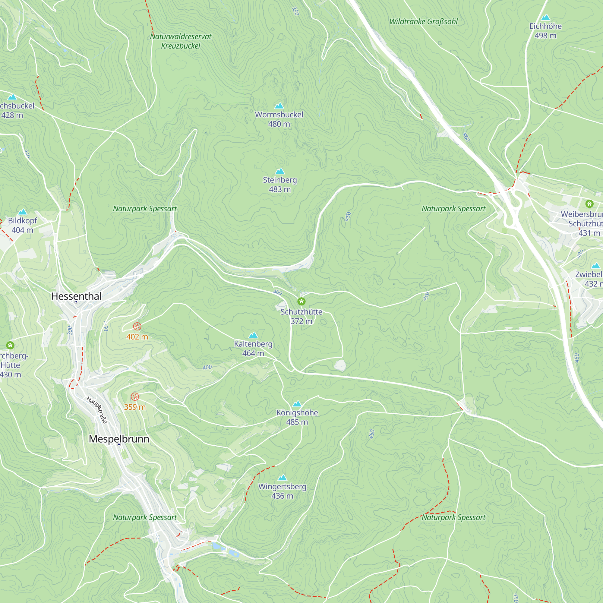 Schutzhütte map