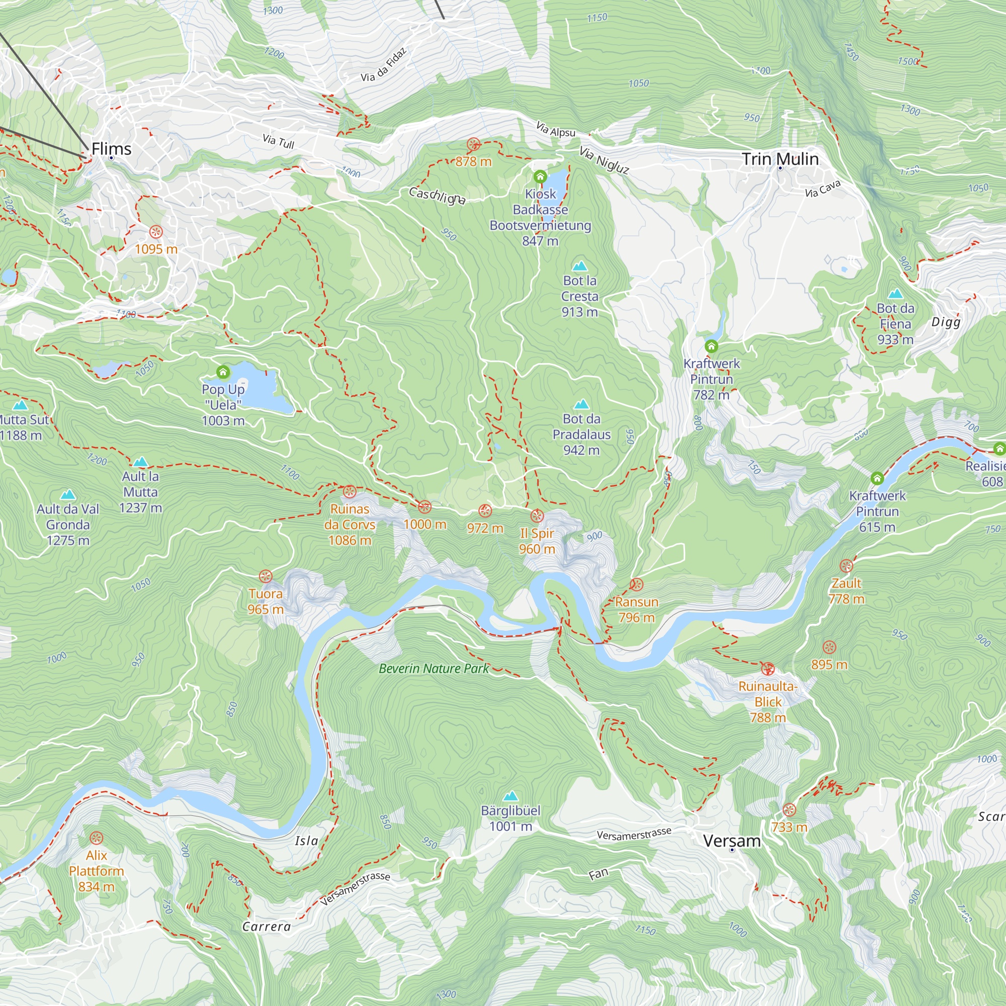 Holzerheim map
