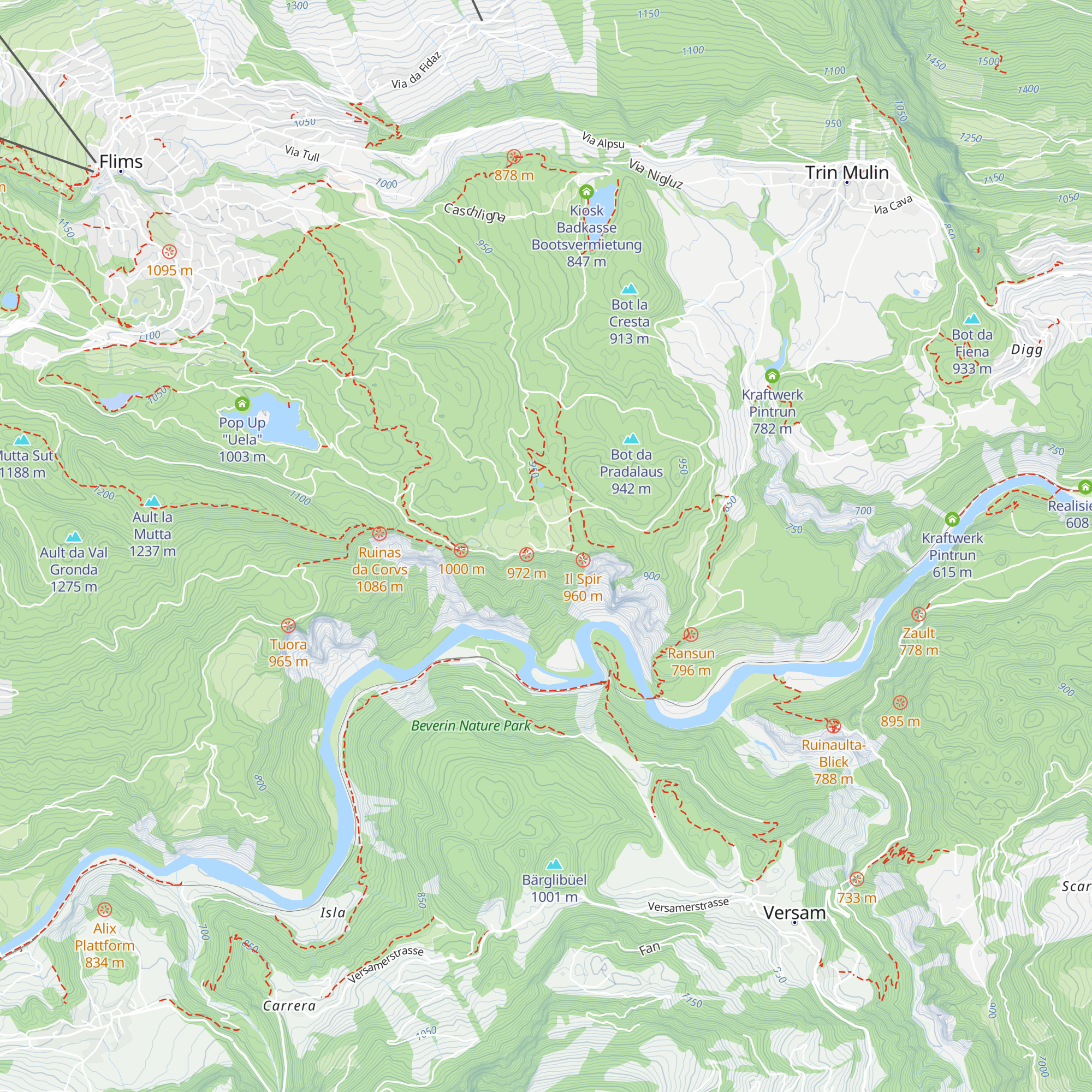 Holzerheim map