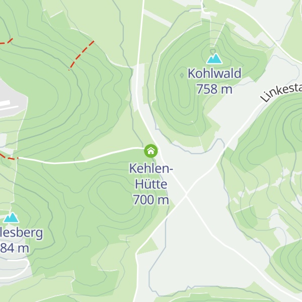 Map of Kehlen-Hütte