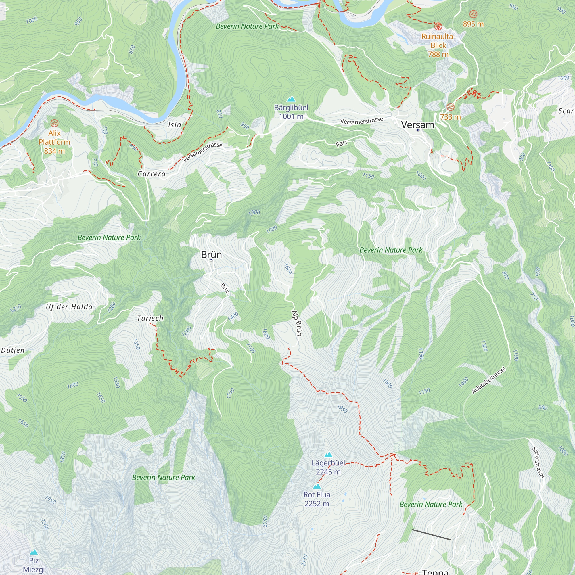 Maiensäßbeizli Ilmschlacht map
