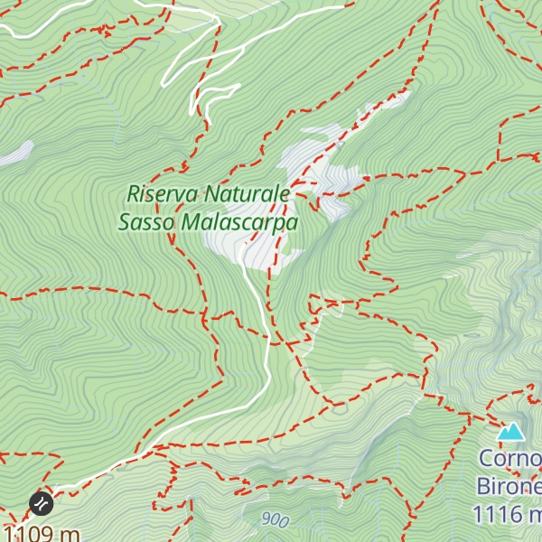 Map of Monte Prasanto