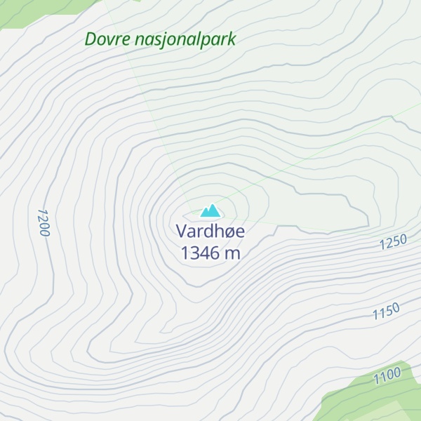 Map of Vardhøe