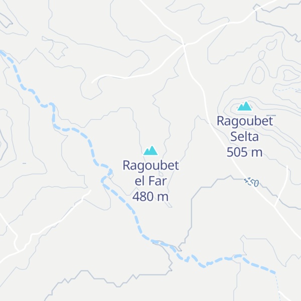 Map of Ragoubet el Far