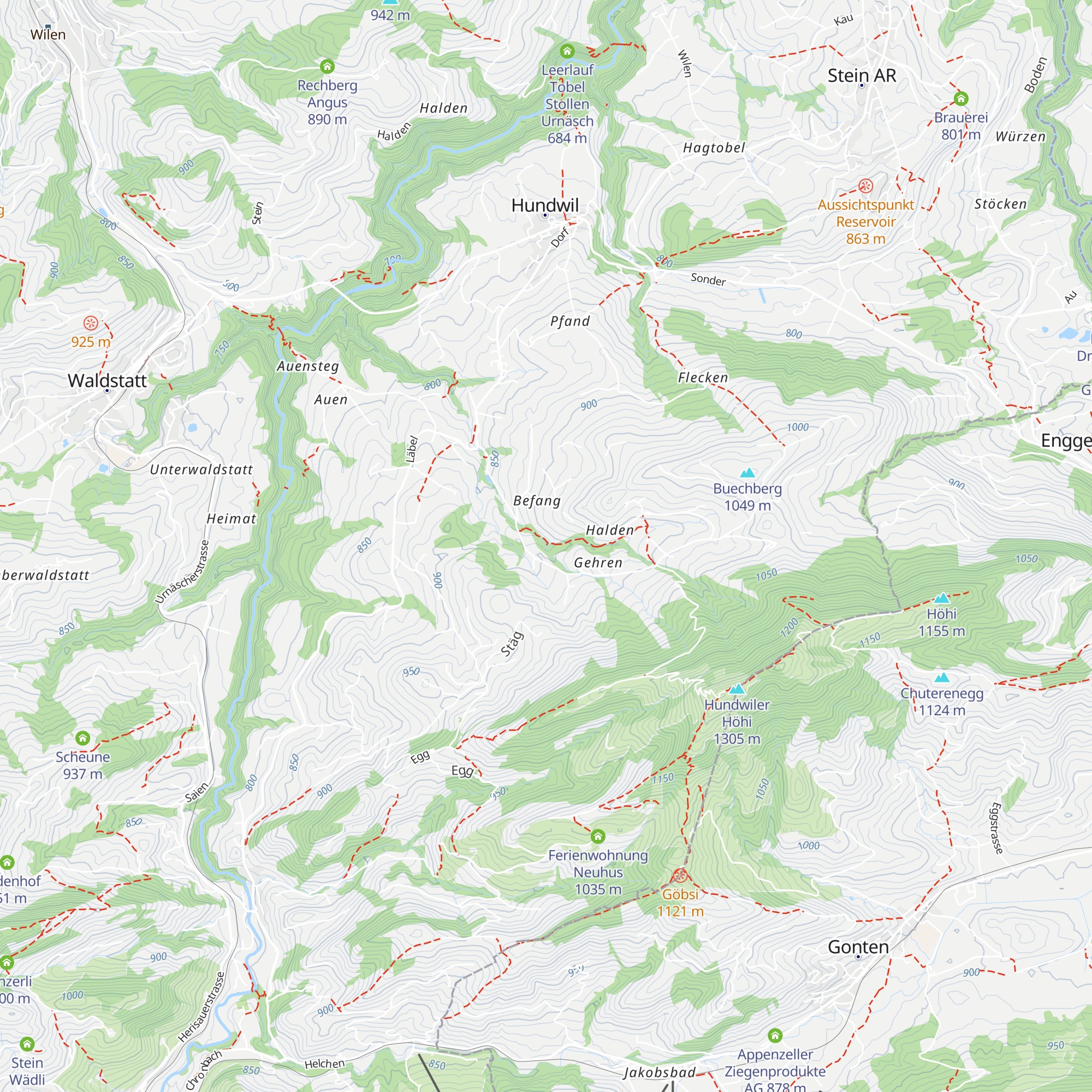 Holz Grillplatz map