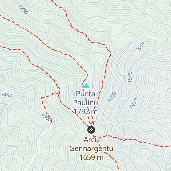 Map of Punta Paulinu