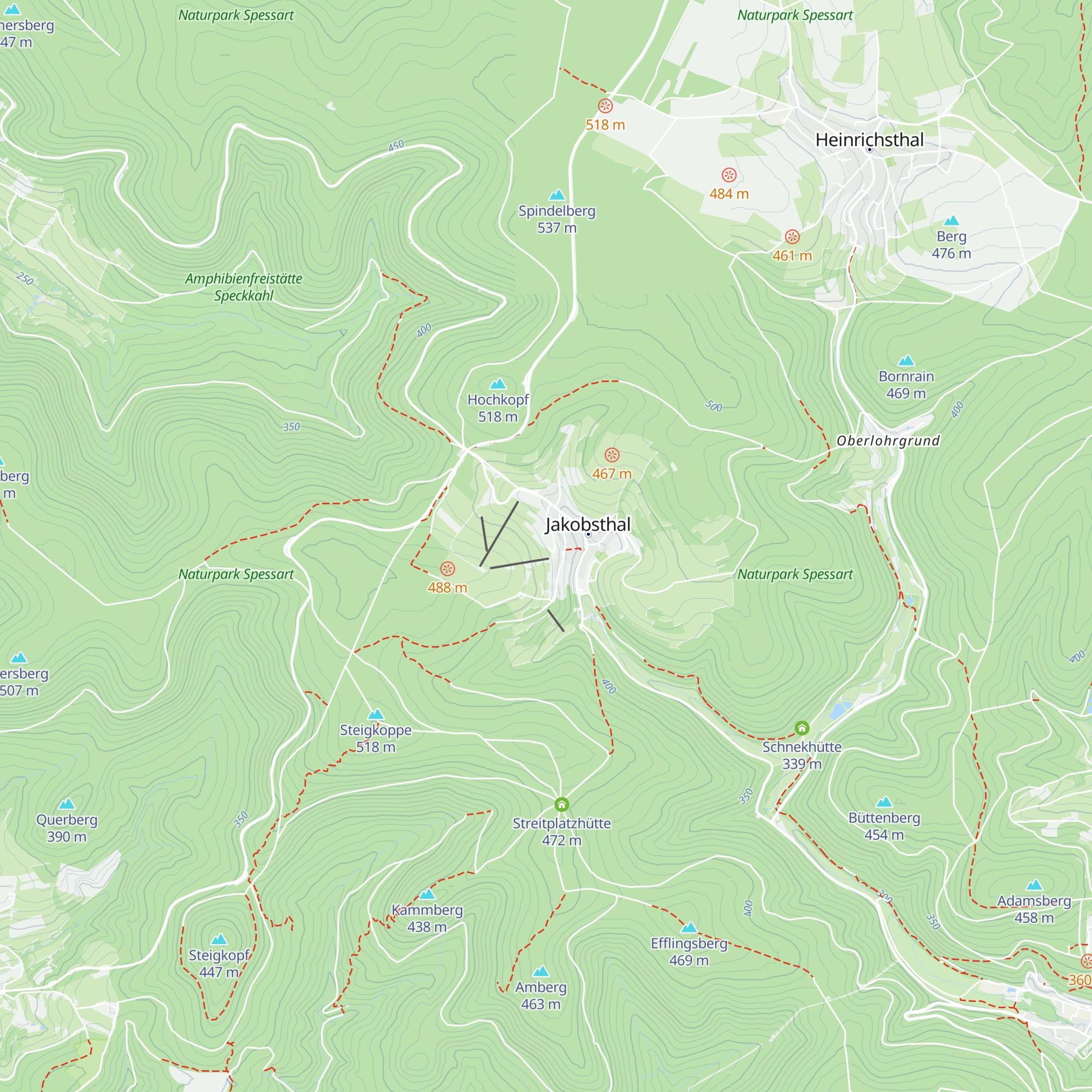 Schutzhütte map