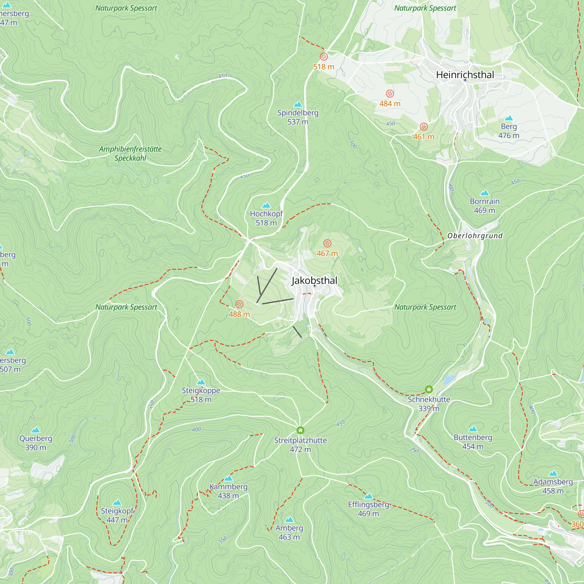 Schutzhütte map