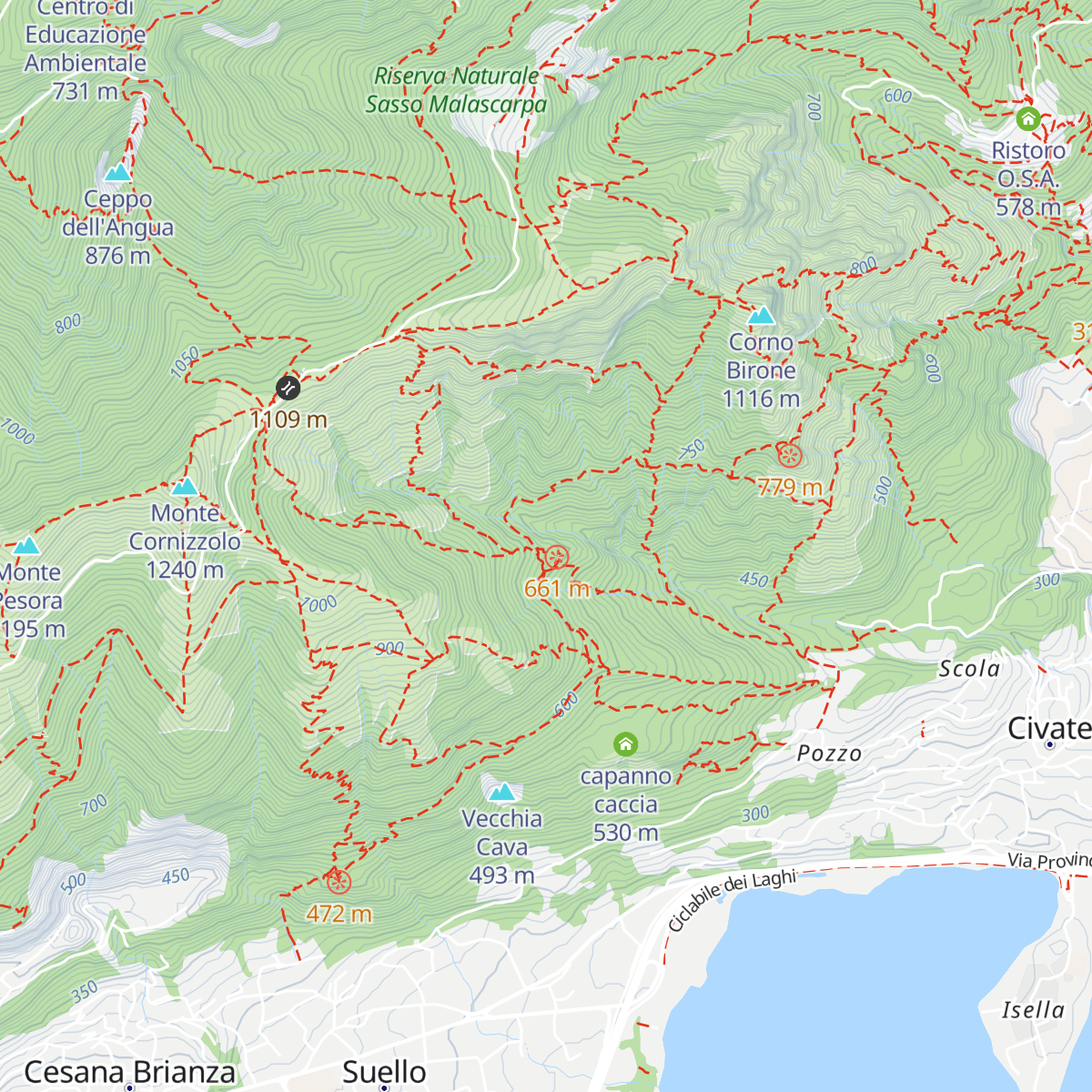 Monastero di San Pietro al Monte map