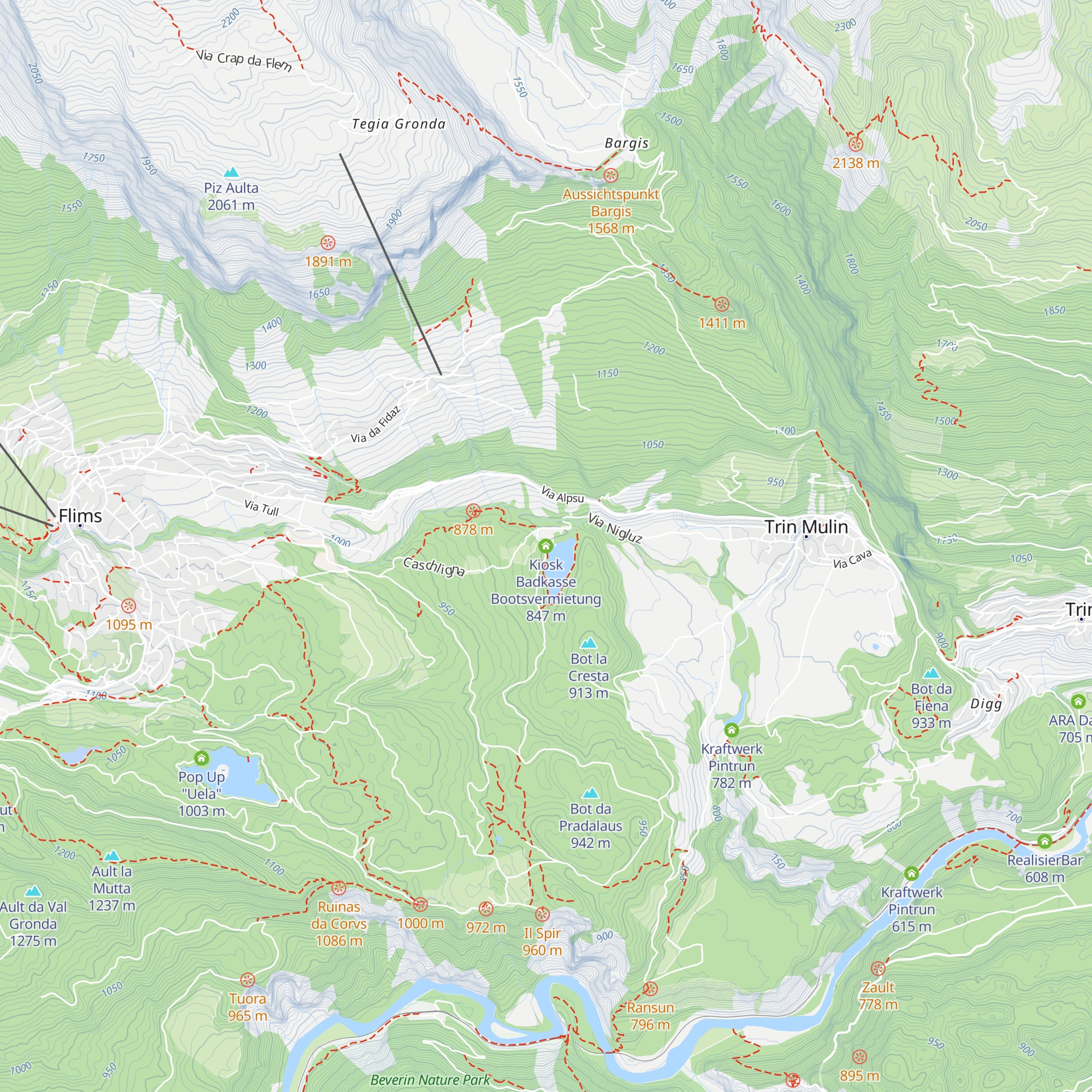 Kiosk Badkasse Bootsvermietung map