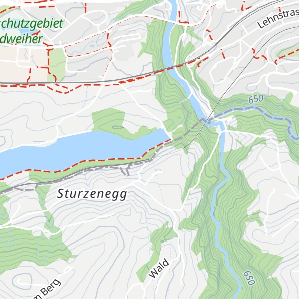 Map of Wasserzuleitung Sitter
