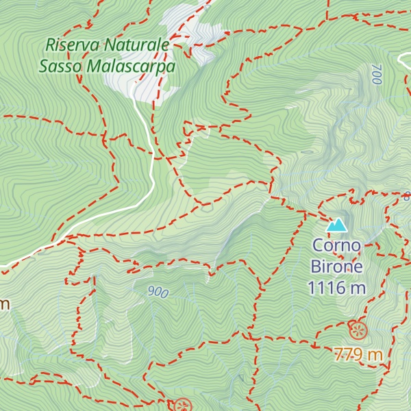 Map of Monte Rai