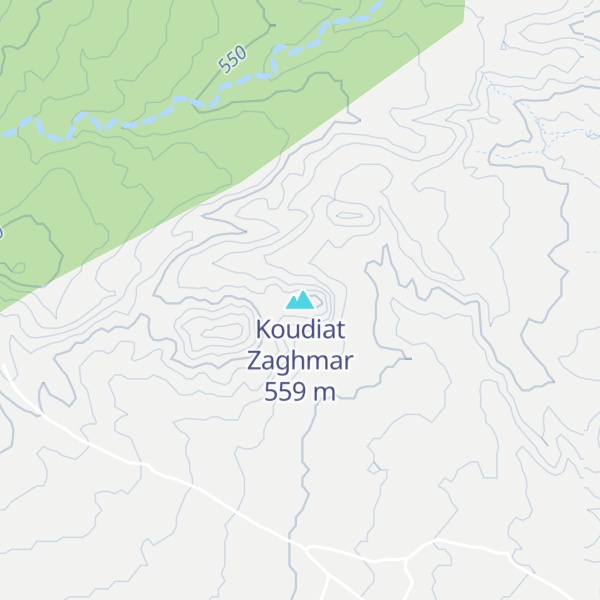 Map of Koudiat Zaghmar