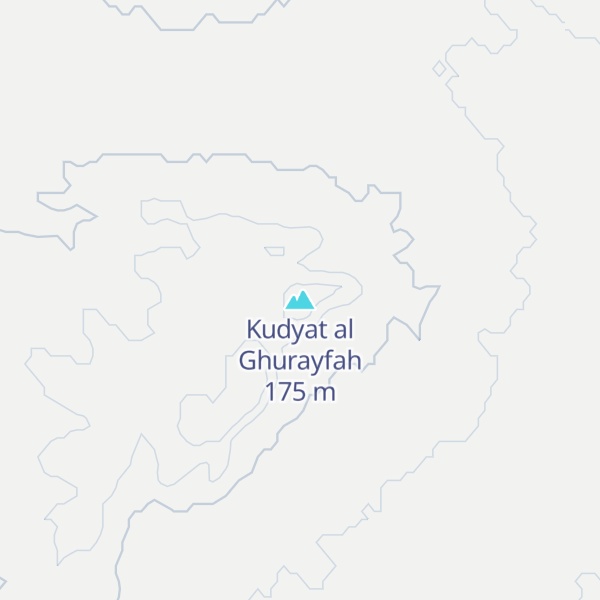 Map of Kudyat al Ghurayfah